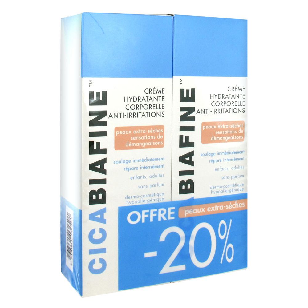 Cicabiafine - Crême corporelle anti irritations