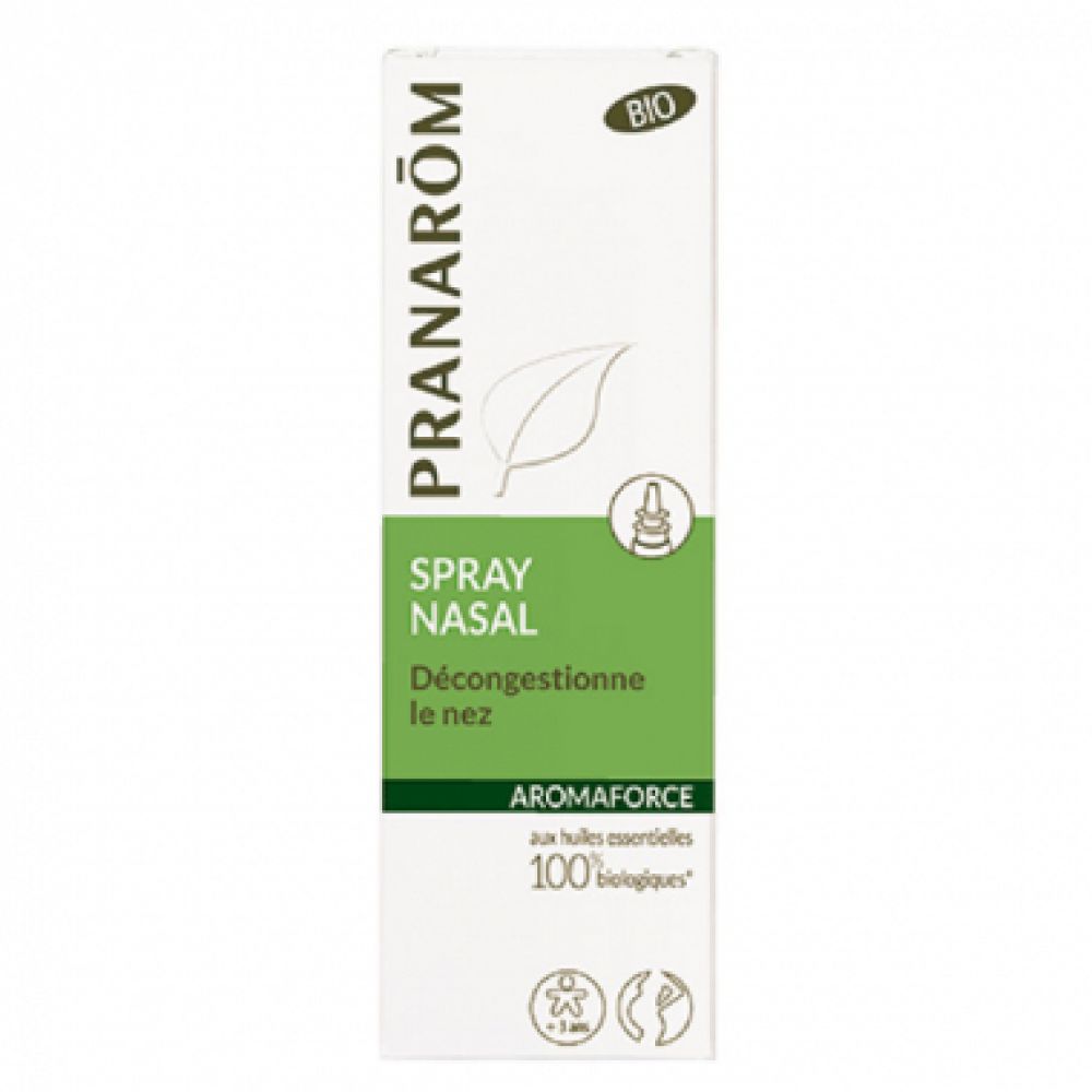 Pranarom - Spray nasal - Décongestionnant - 15ml