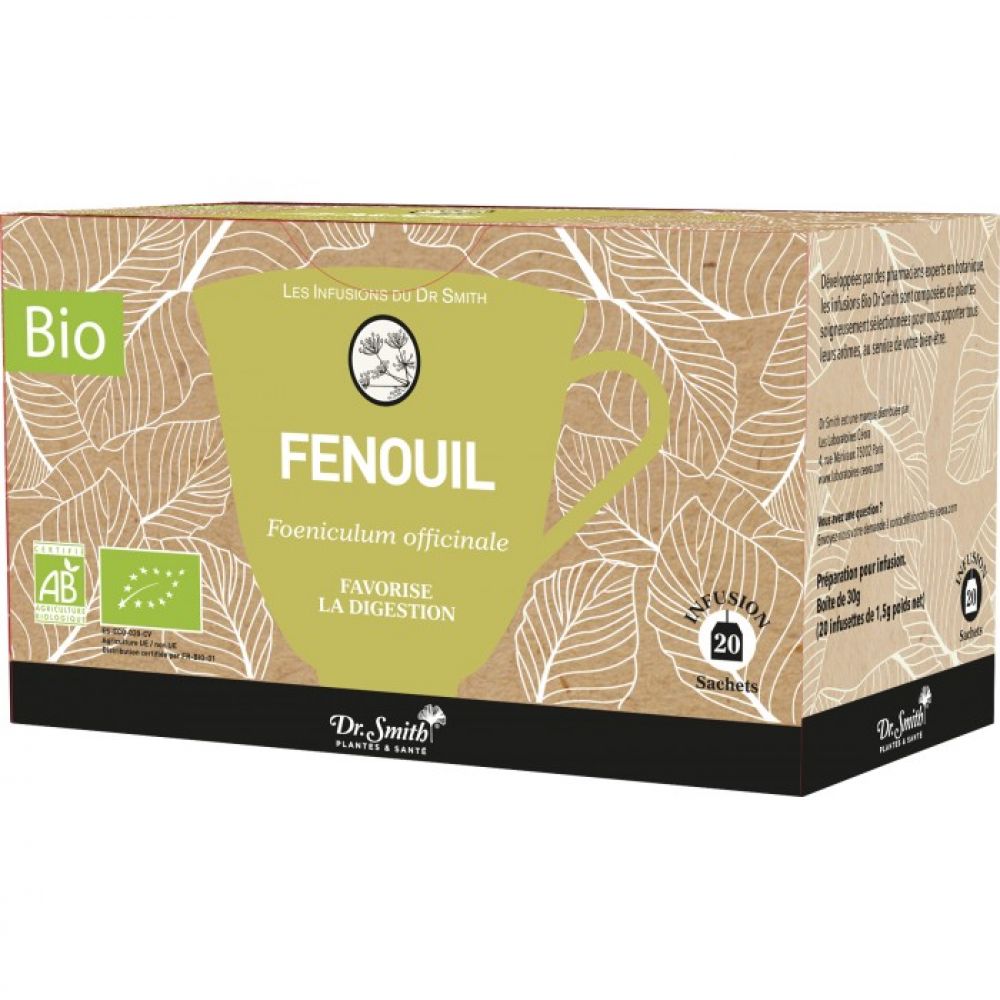 Dr Smith - Infusion Fenouil - 20 sachets