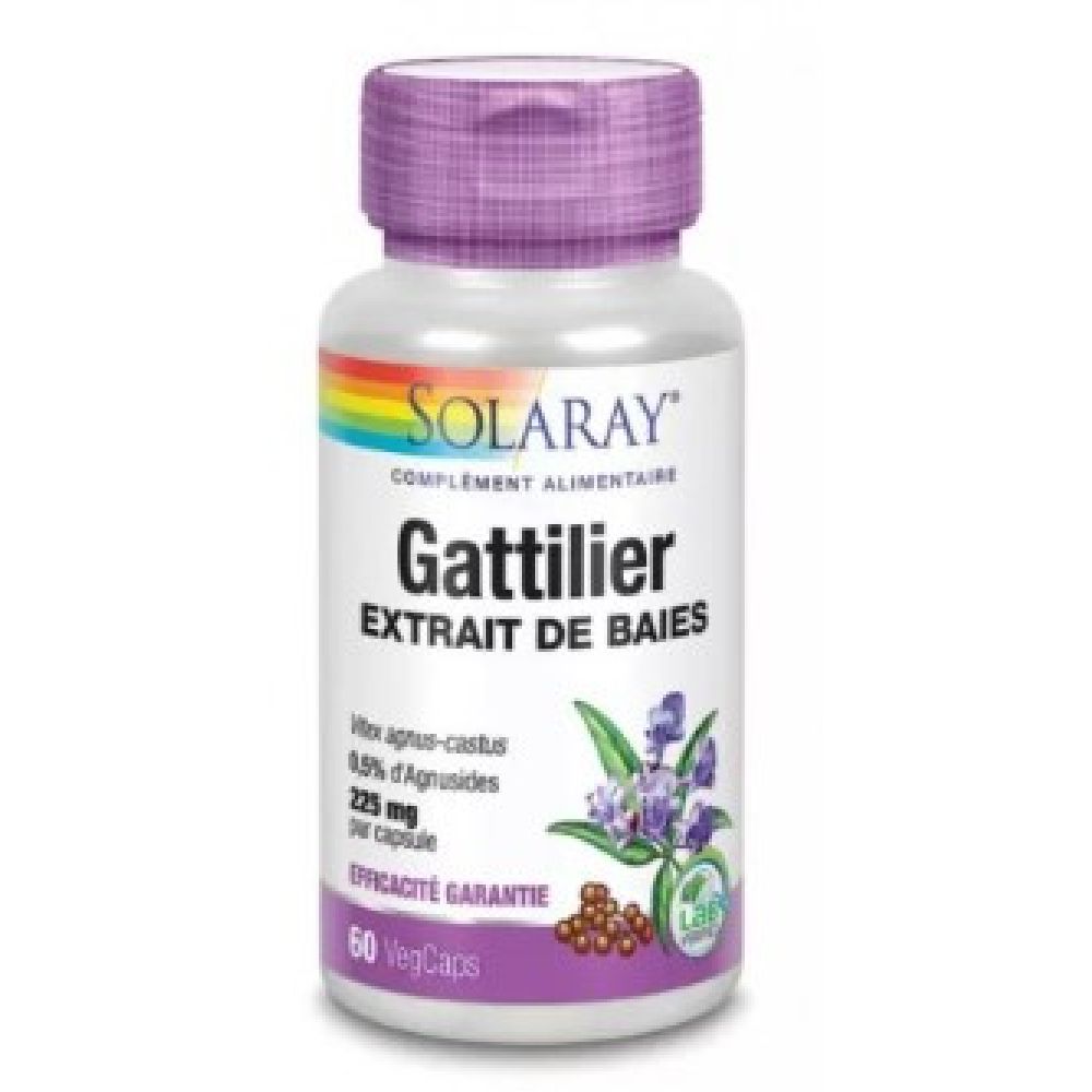 Solaray - Gattilier - 60 capsules