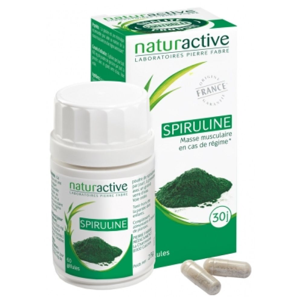 Naturactive - Spiruline - 60 gélules