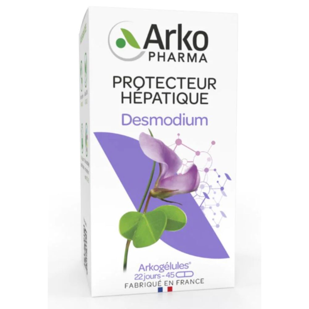 Arkopharma - Desmodium Détoxifiant hépatique - 45 gélules