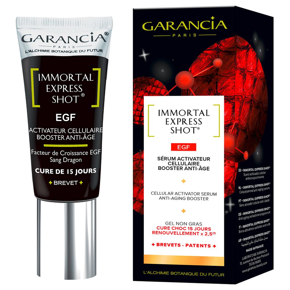 Garancia - Immortal Express Shot EGF sérum activateur cellulaire - 15 ml