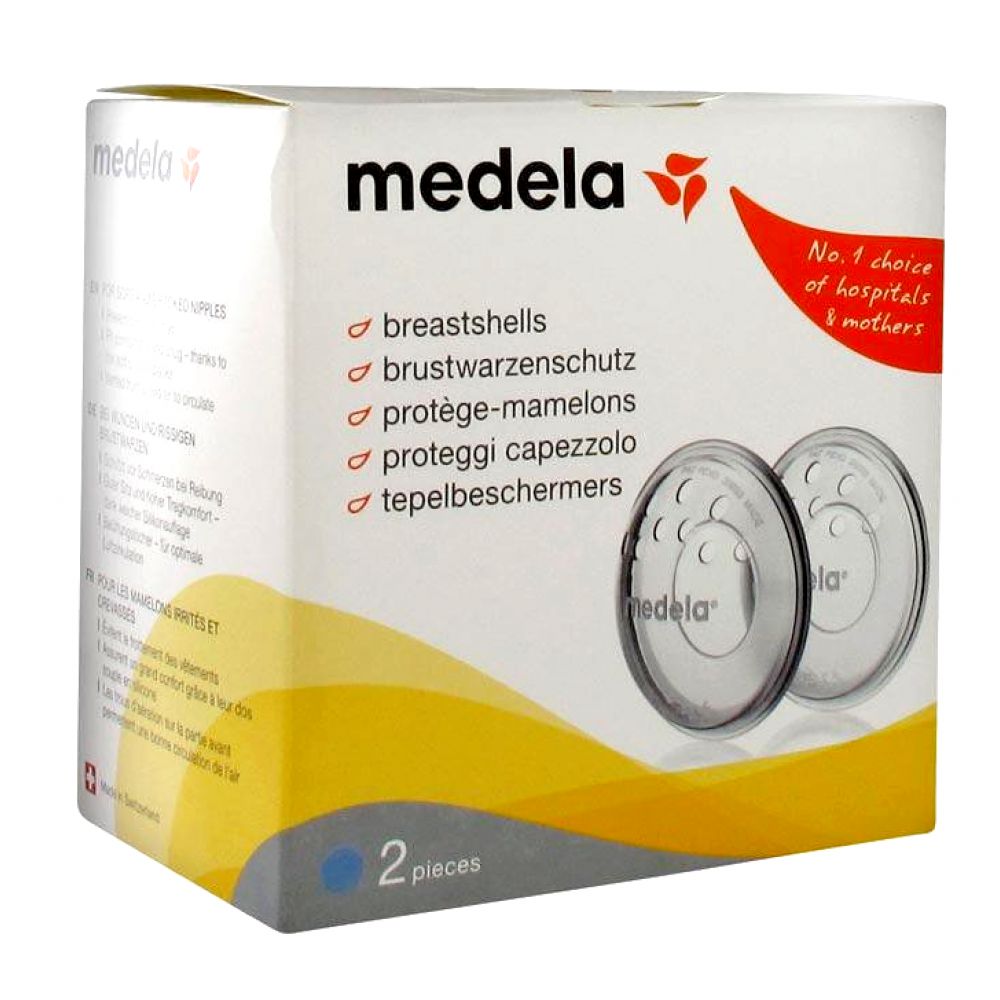Medela - Protège-mamelons silicone - 2 Pièces