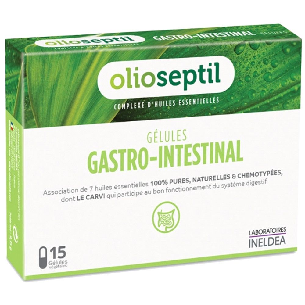 Olioseptil - Gastro-intestinal - 15 gélules