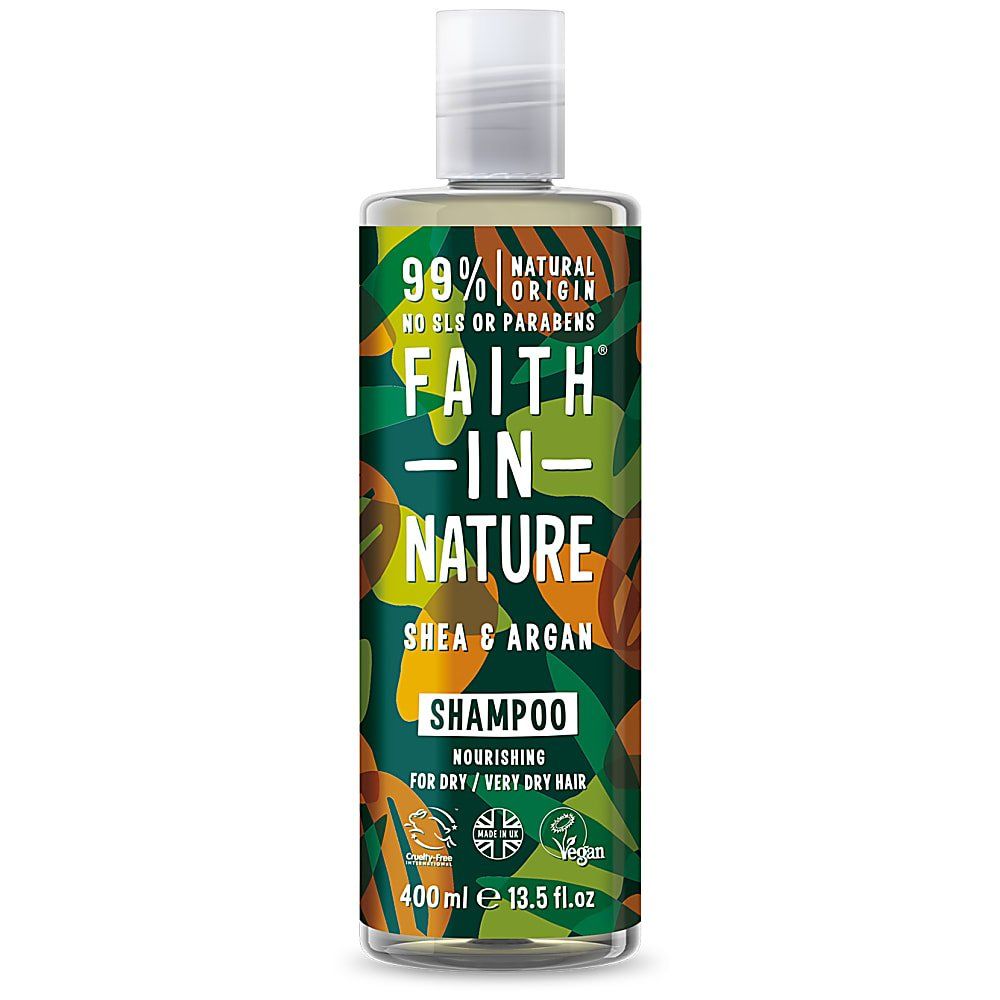 Faith in Nature - Shampooing karité argan - 400 ml