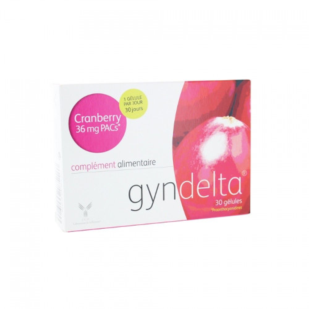 Gyndelta - Cranberry - 30 gélules