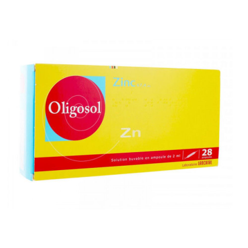 Oligosol Zinc 28 Ampoules