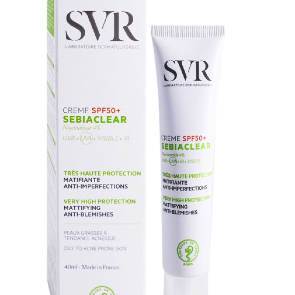 SVR - Sebiaclear crème SPF 50 - 40 ml