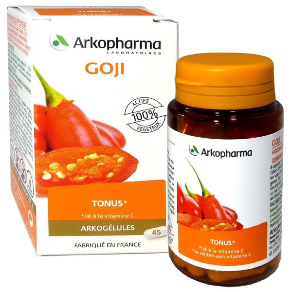 Arkopharma - Goji Tonus - 45 gélules