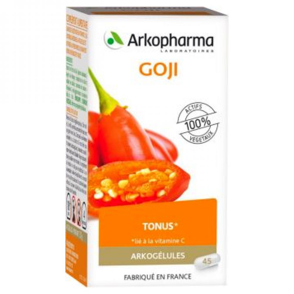 Arkopharma - Goji Tonus - 45 gélules