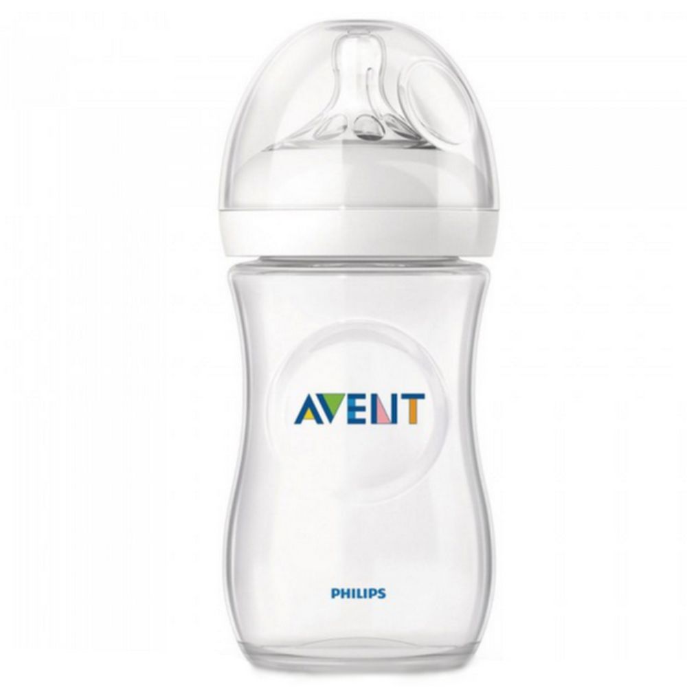 Avent - Biberon natural 1 mois et plus débit lent - 260ml