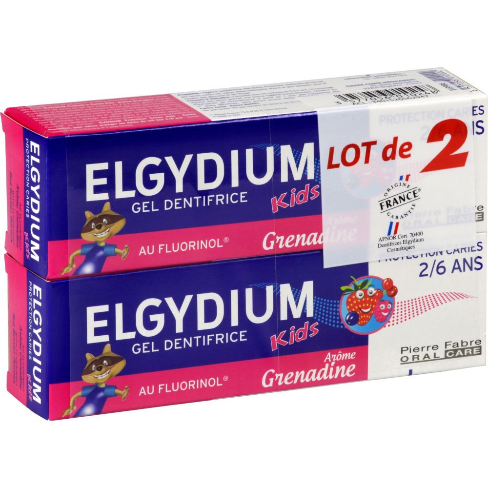 Elgydium - Kids 3/6 - Gel Dentifrice - Protection Caries - 50ml