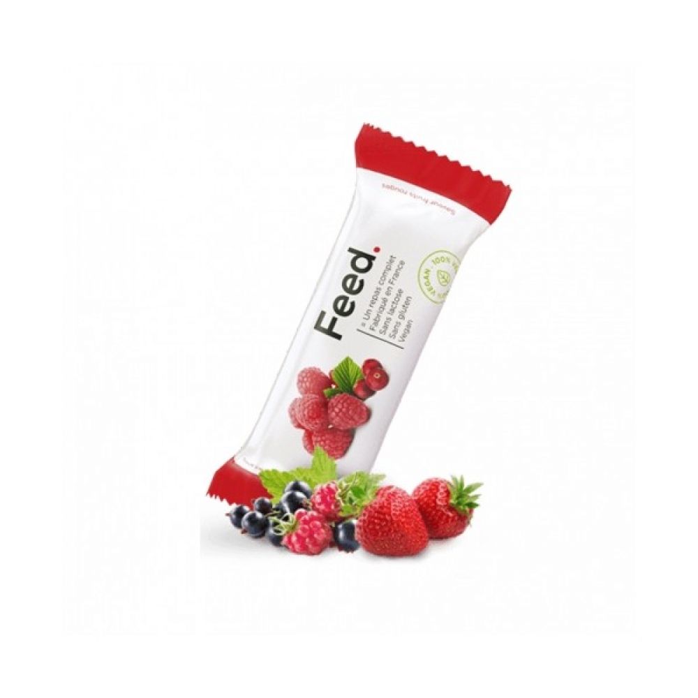 Feed - Barre repas fruits rouges - 100 g