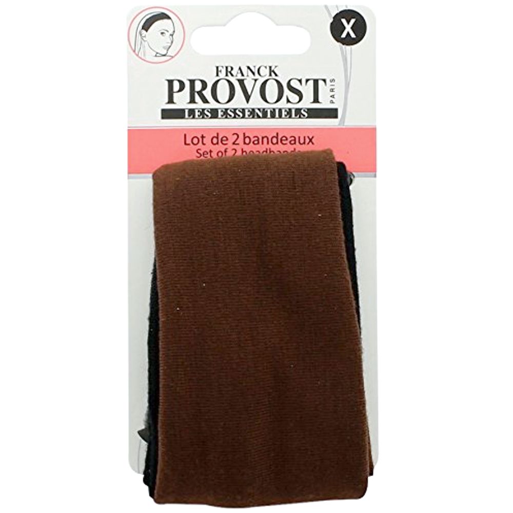 Franck Provost - Lot de 2 bandeaux pour cheveux