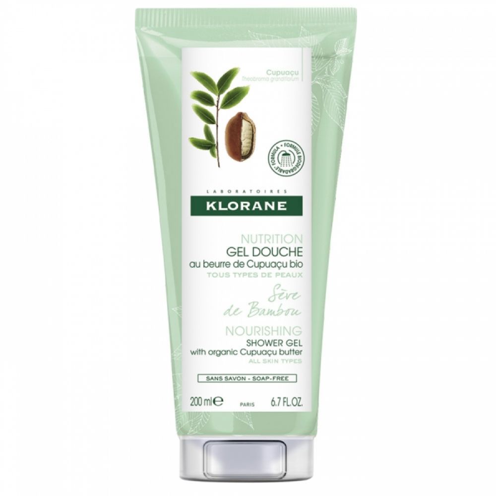 Klorane - Nutrition gel douche sève de bambou - 200 ml