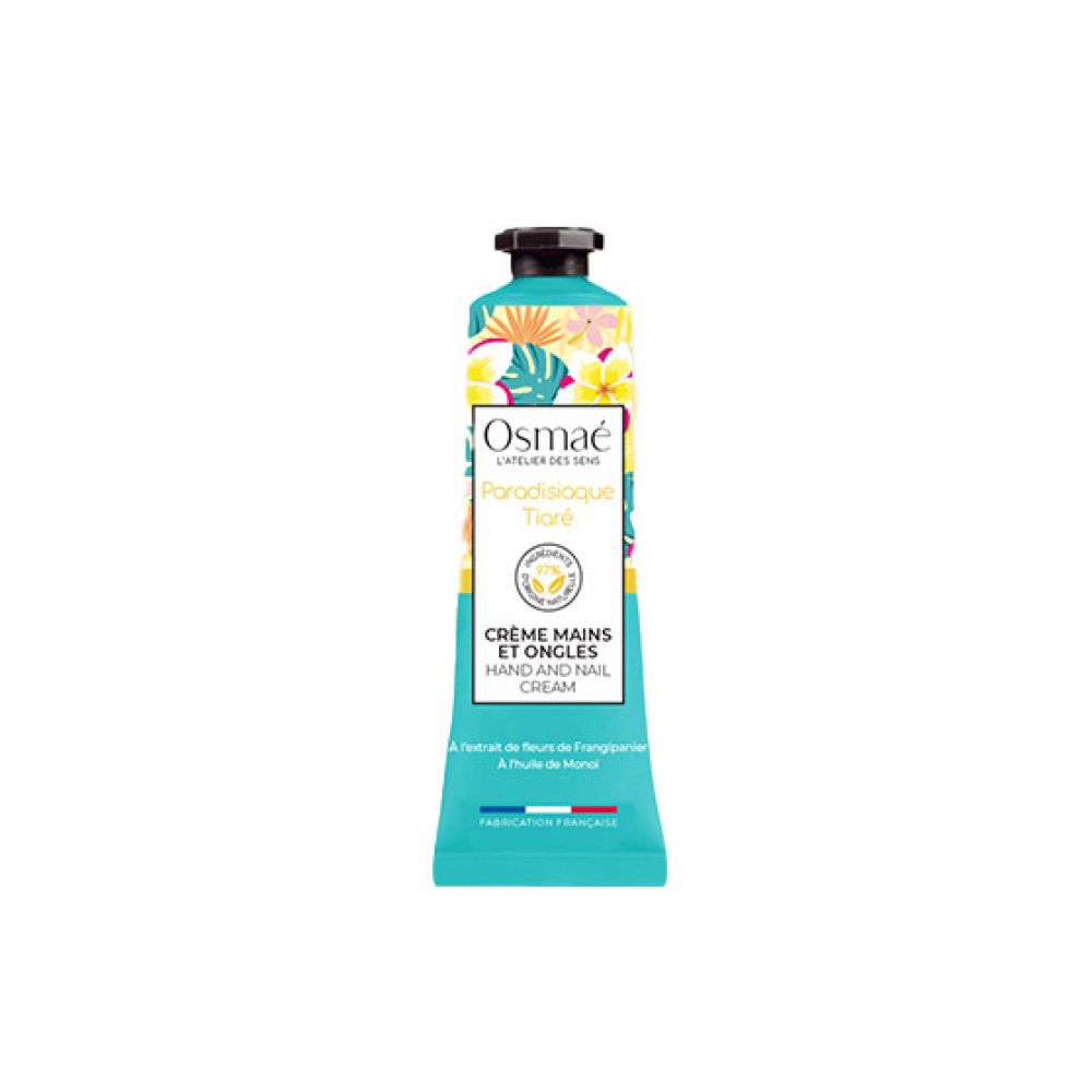 Osmaé - Crème mains et ongles Paradiasiaque Tiaré - 30ml