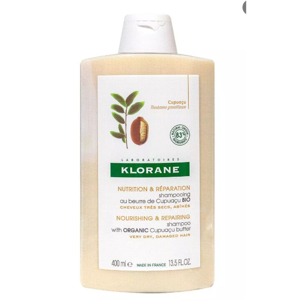 Klorane - Shampoing au beurre de Cupuaçu Bio - 400ml