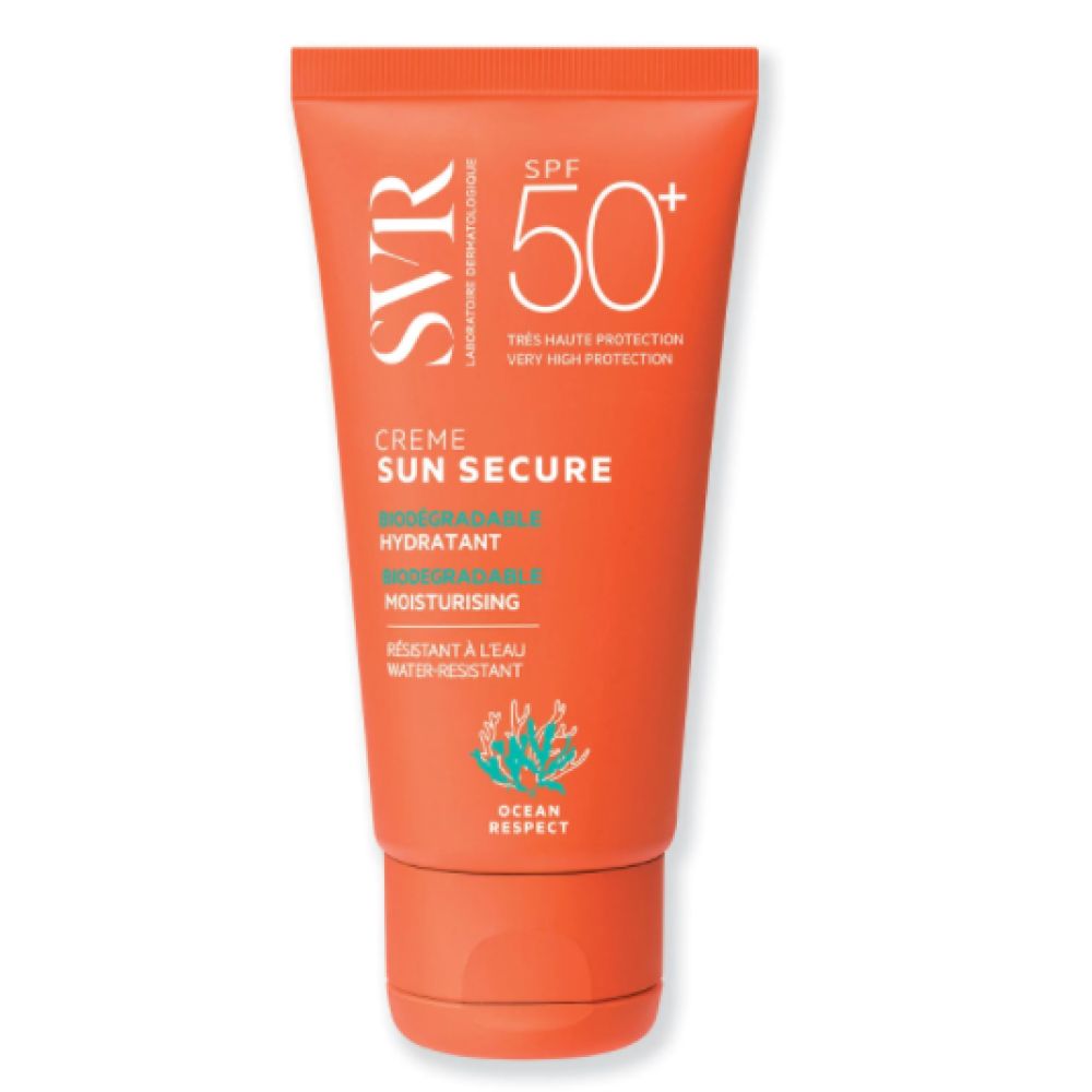 SVR - Crème Sun Secure biodégradable hydratant - 50 ml