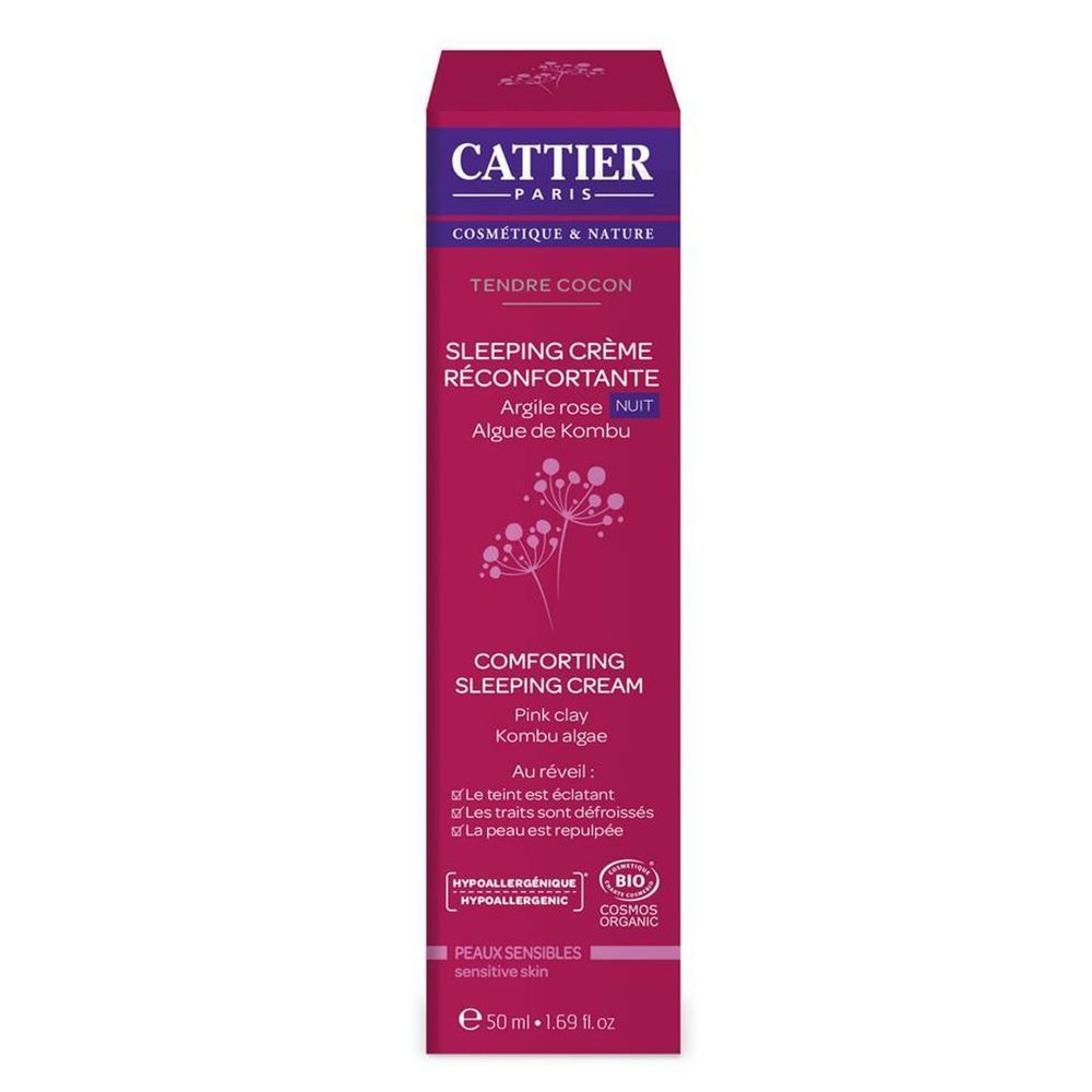 Cattier - Sleeping crème réconfortante Tendre cocon - 50 ml