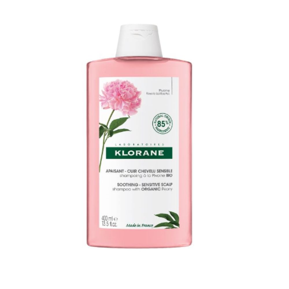 Klorane - Shampoing apaisant à la pivoine Bio - 400ml