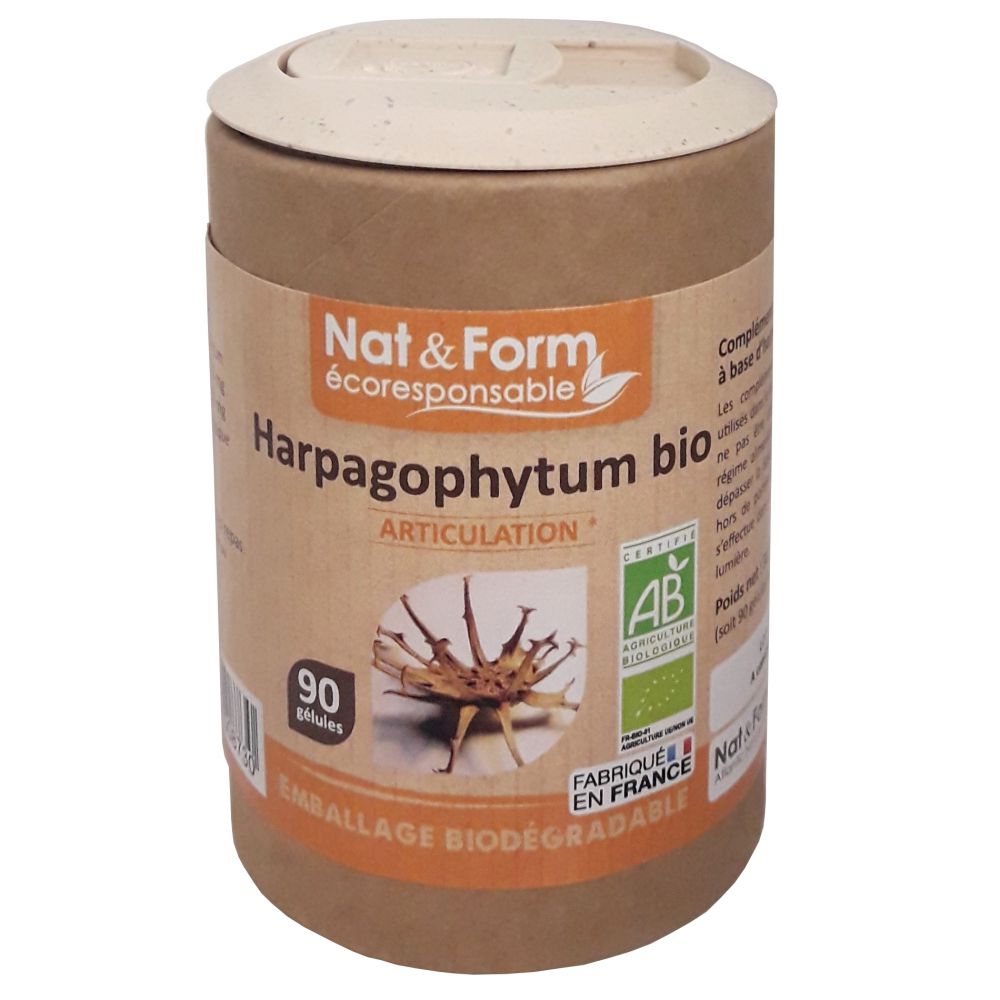 Nat & Form - Harpagophytum Bio - Gélules