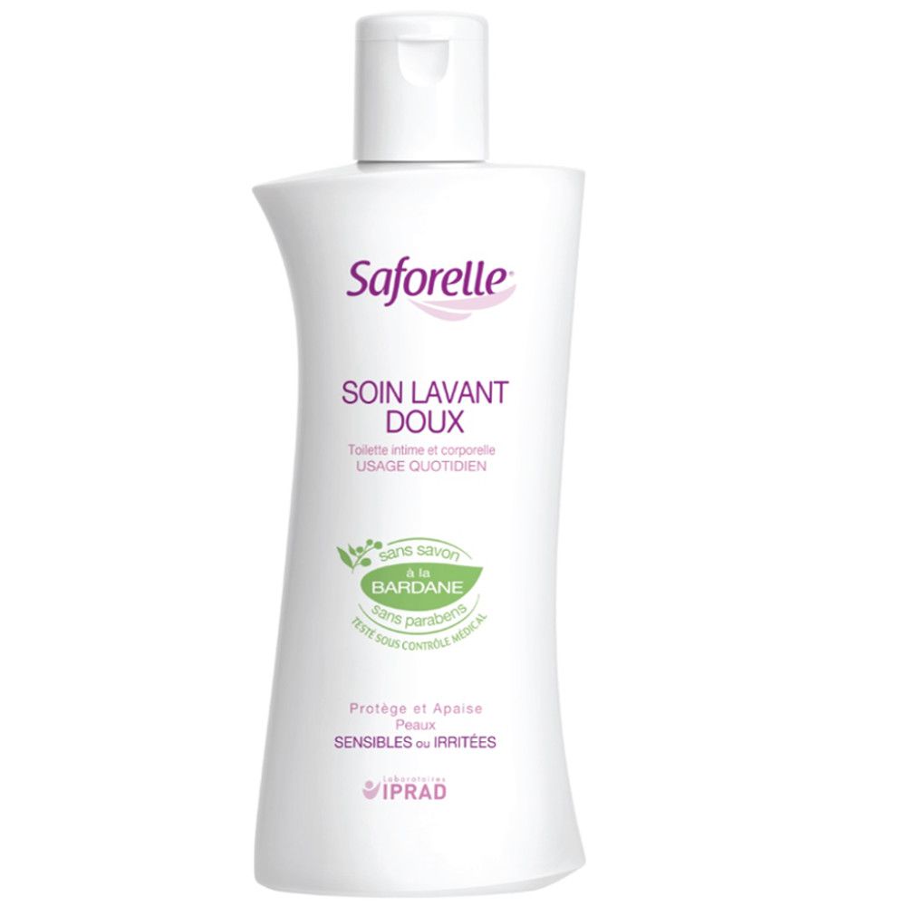 Saforelle - Soin lavant doux toilette intime et corporelle