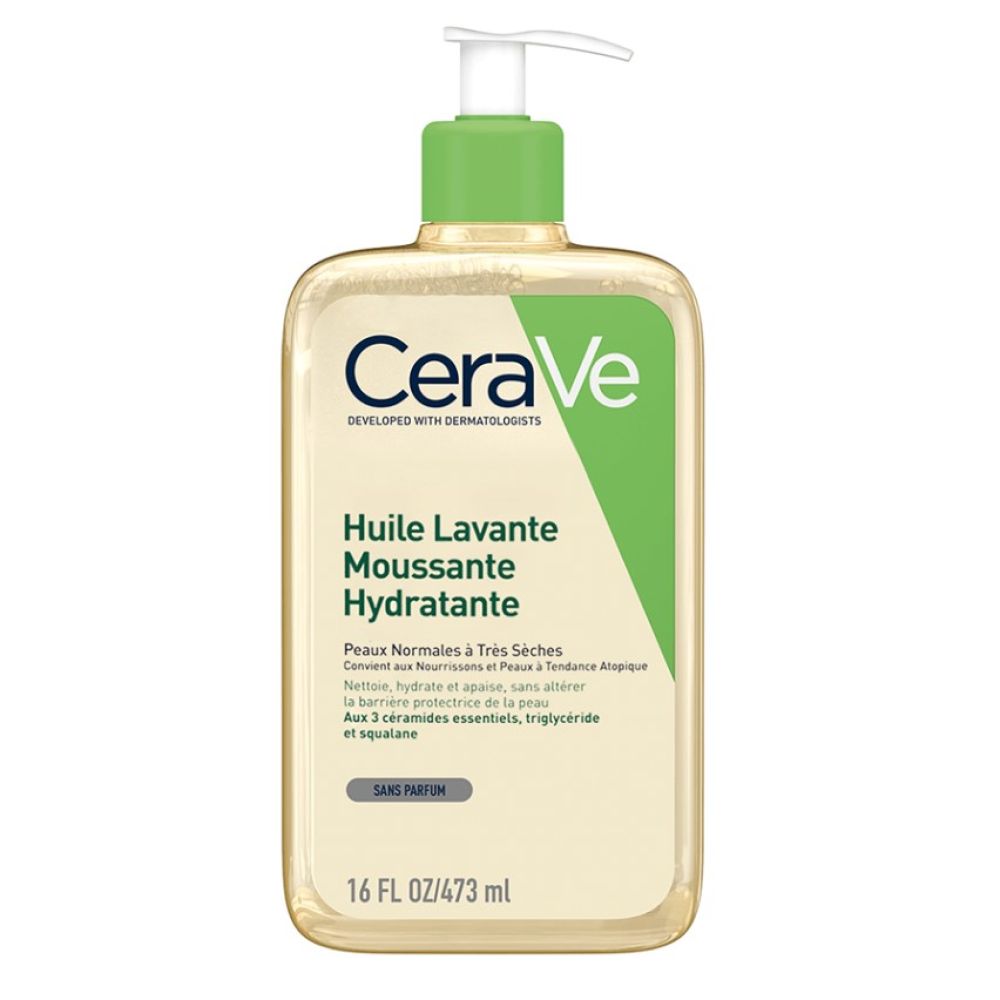 Cerave - Huile Lavante moussante hydratante - 236Ml