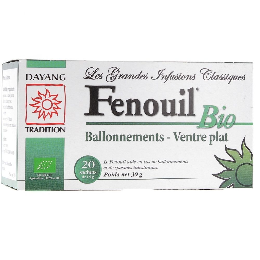 Dayang - Infusion Fenouil Bio - 20 sachets