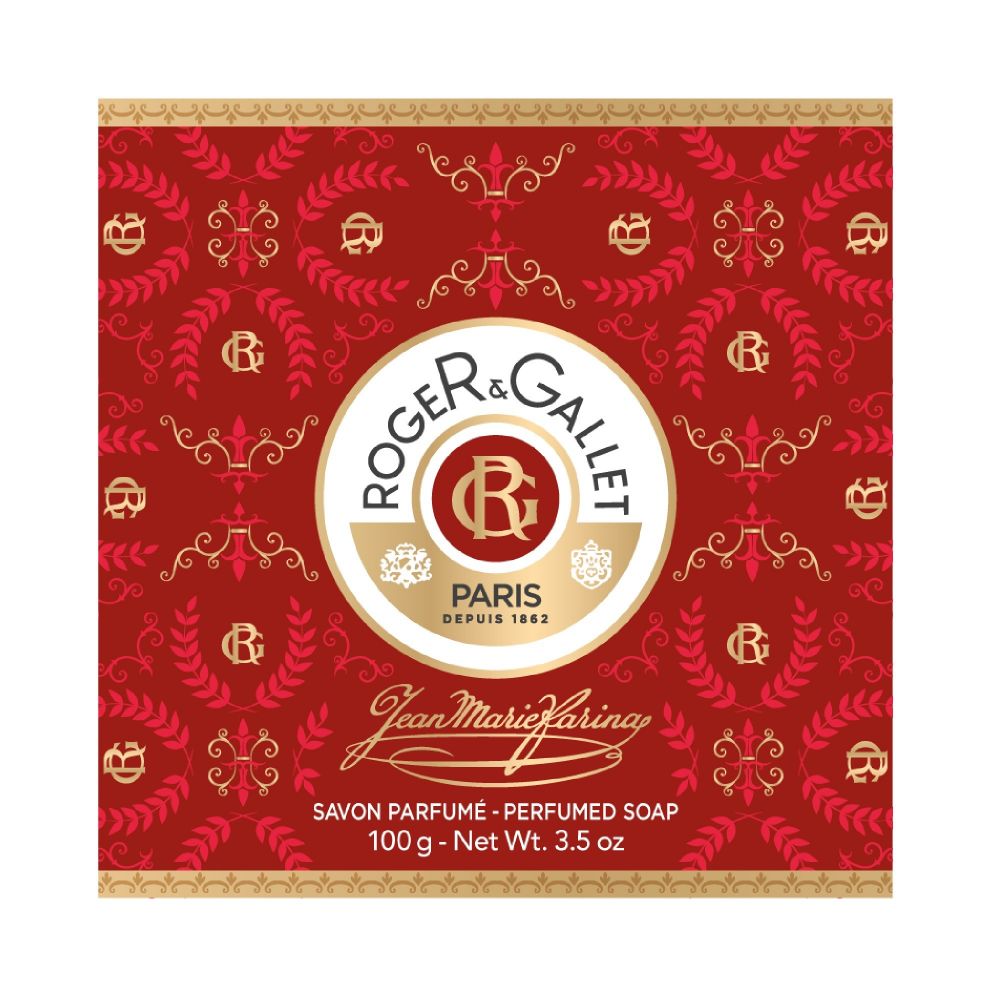 Roger & Gallet - Savon rond parfumé Jean Marie Farina - 100g