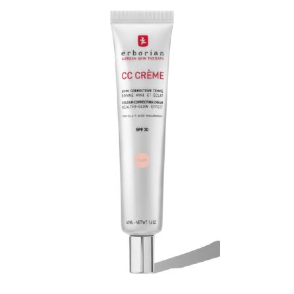 Erborian - CC Crème Soin Correcteur Teinté Bonne Mine et Éclat Clair - 40ml