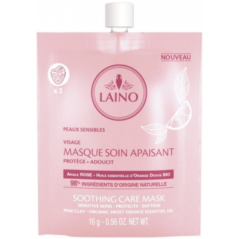 Laino- Masque soin apaisant 2 utilisations - 16 g