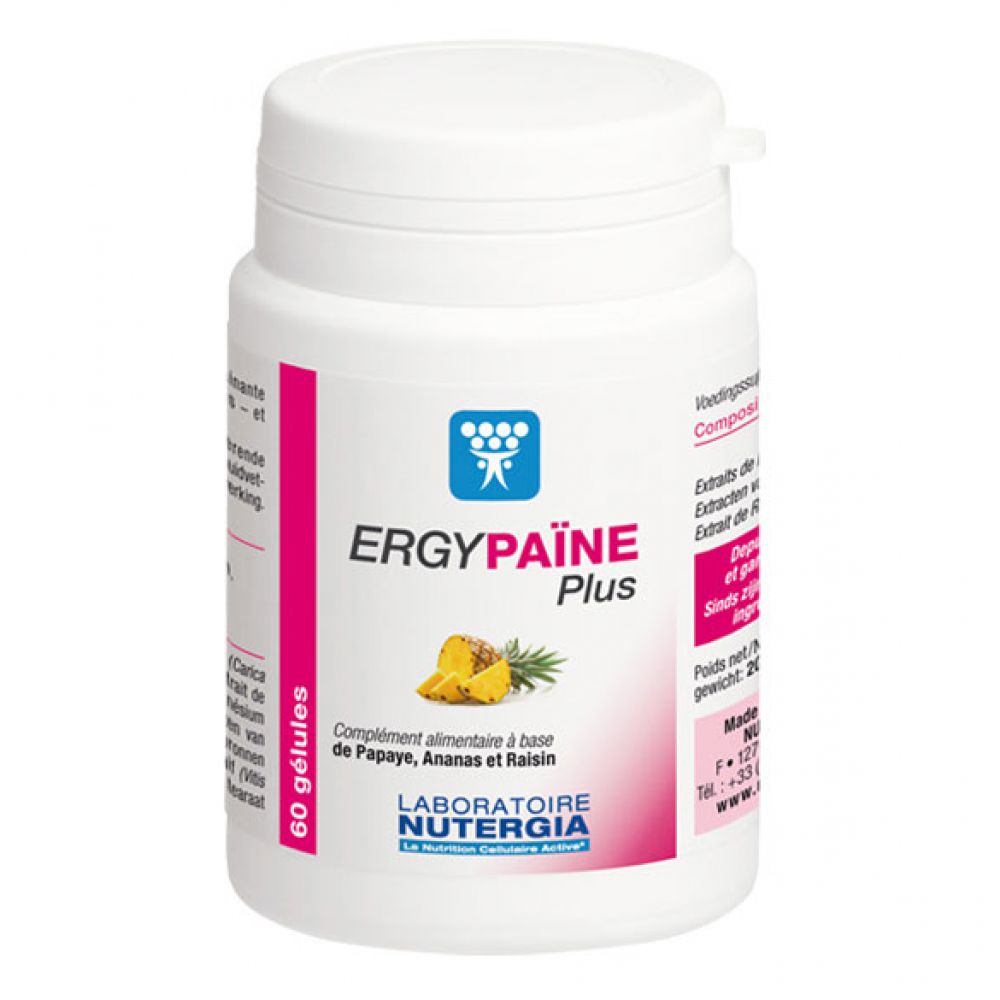 Nutergia - ErgyPaïne Plus - 60 gélules