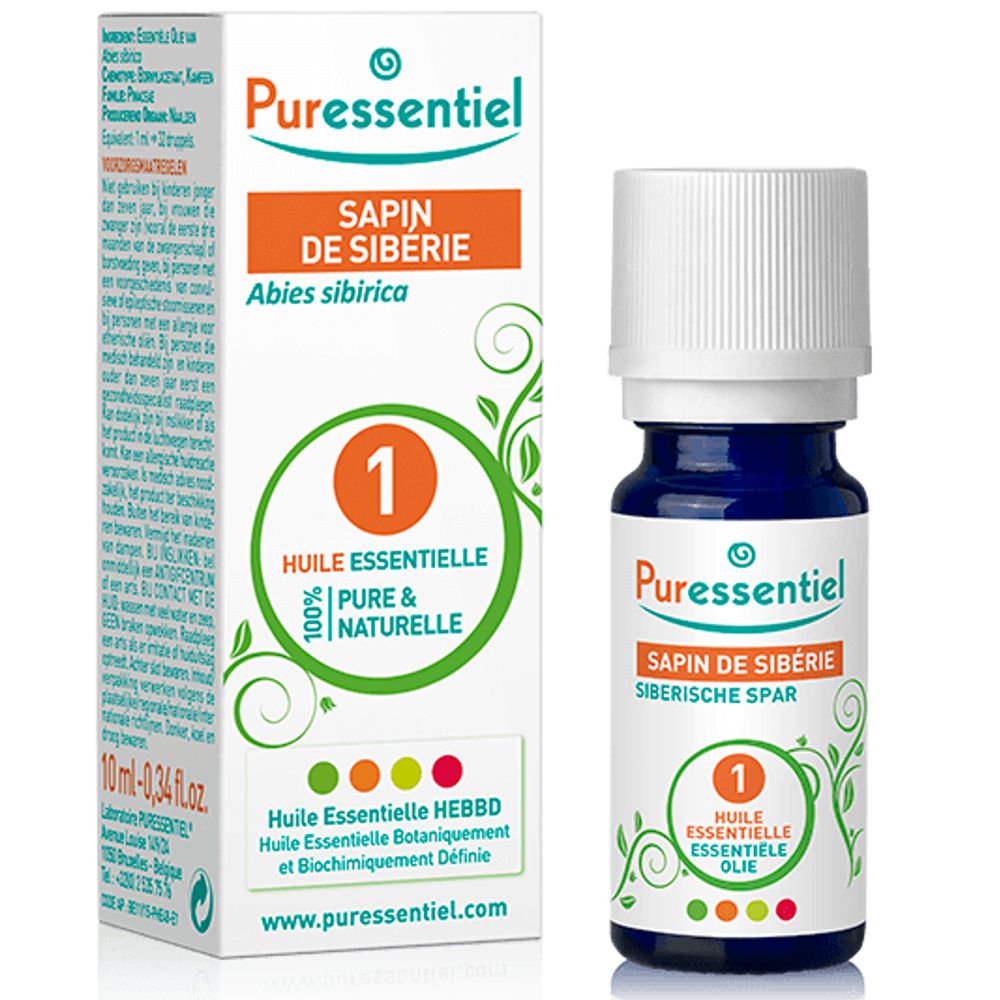 Puressentiel - Huile essentielle sapin de Sibérie - 10 ml