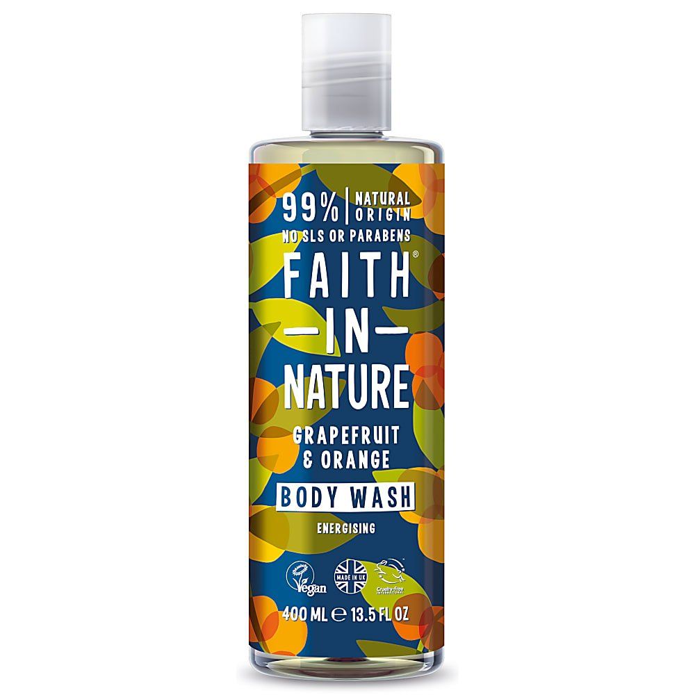 Faith in Nature - Gel douche pamplemousse & orange - 400 ml