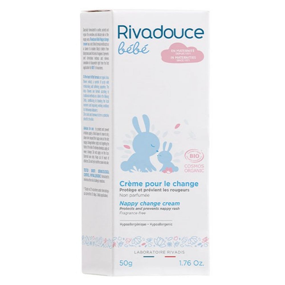 Rivadouce Bébé - Crème pour le change - 50g