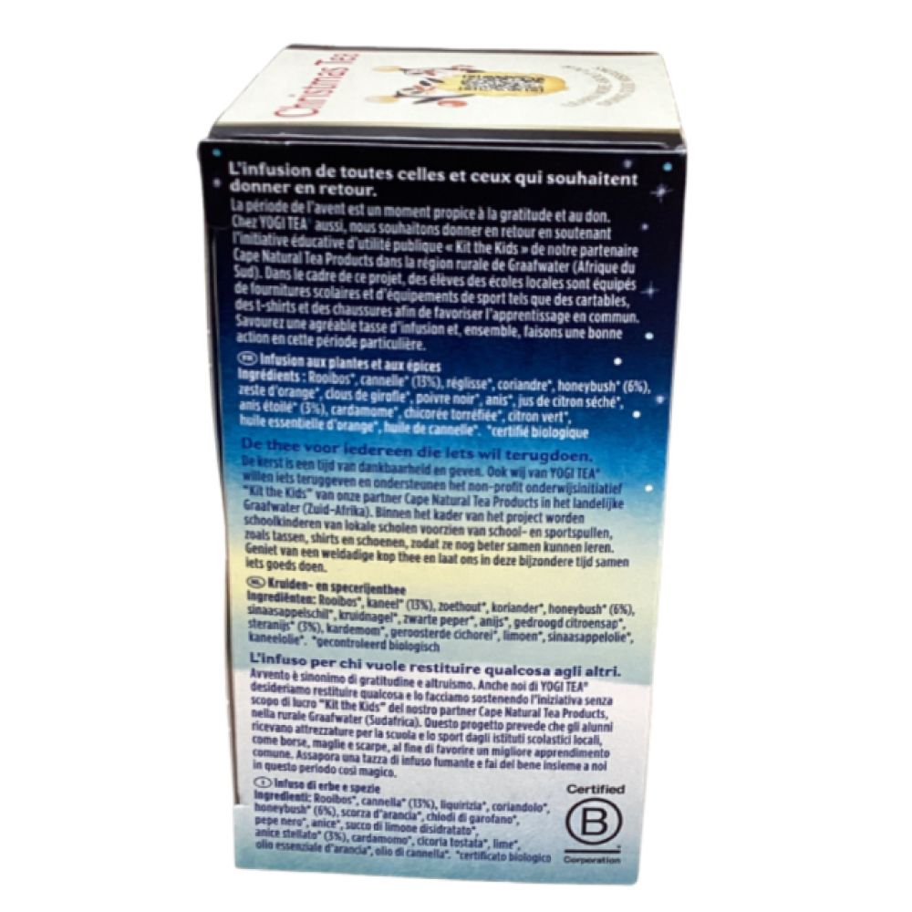Yogi Tea - Christmas tea 17 sachets - 35.7 g