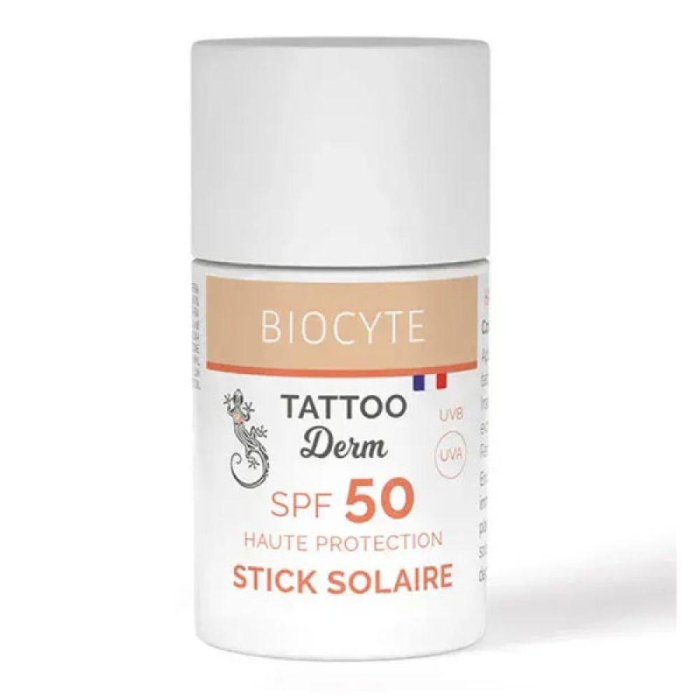 Biocyte - Tattoo derm Stock solaire SPF50 - 18g