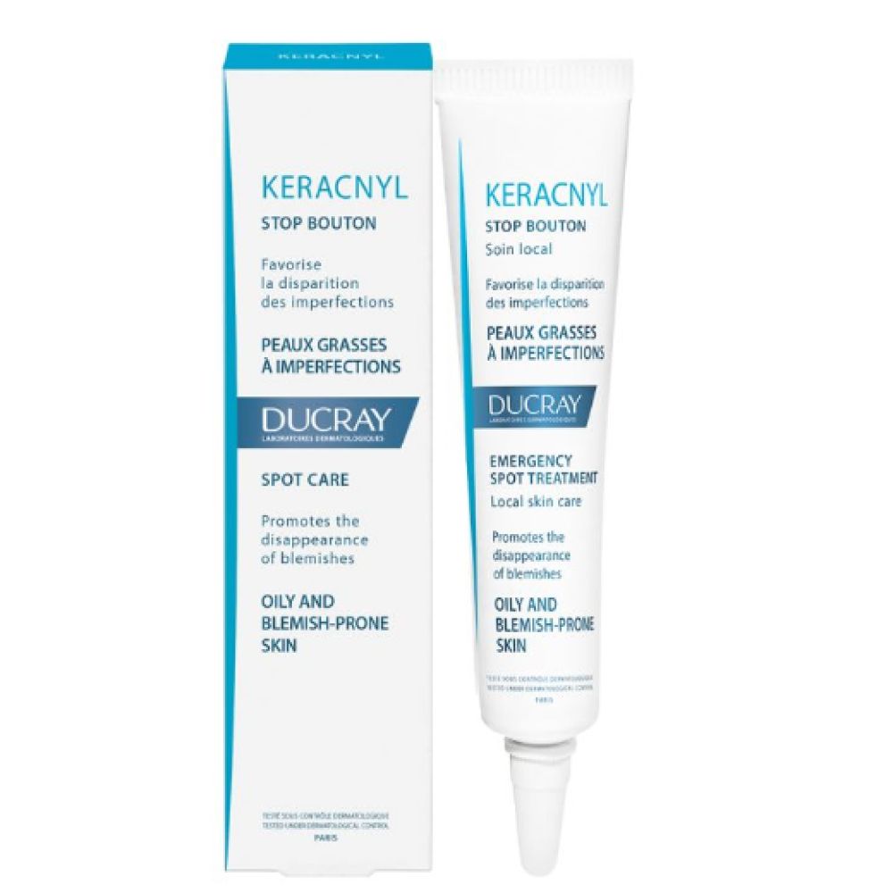 Ducray - Keracnyl stop bouton gel asséchant - 10ml