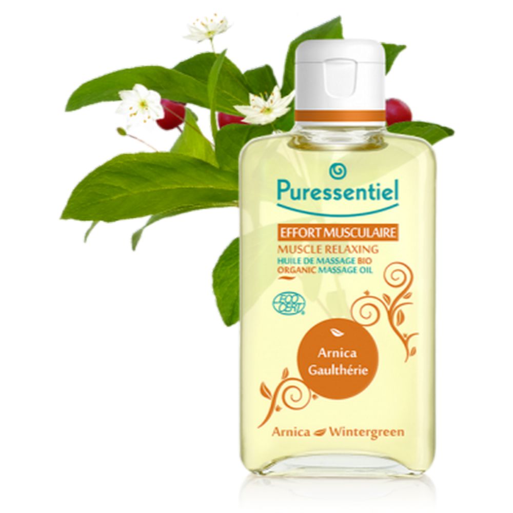 Puressentiel - Huile de massage Bio Effort musculaire - 100ml