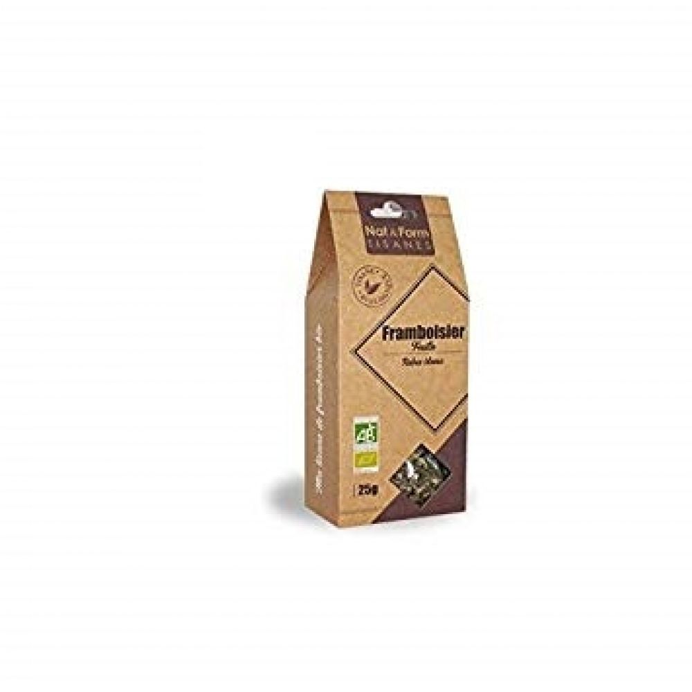 Nat & Form - Tisane feuilles de framboisier - 25 g