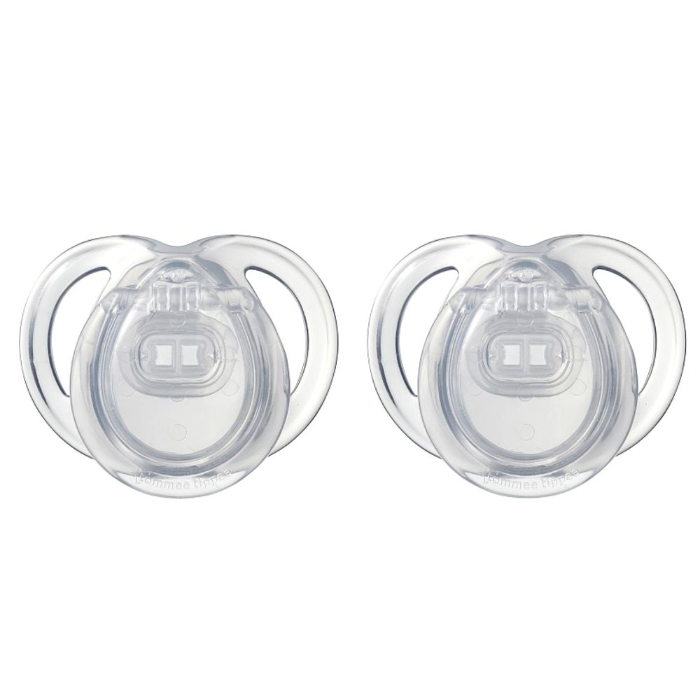 Tommee Tippee - 2 Sucettes any time 0-6 mois