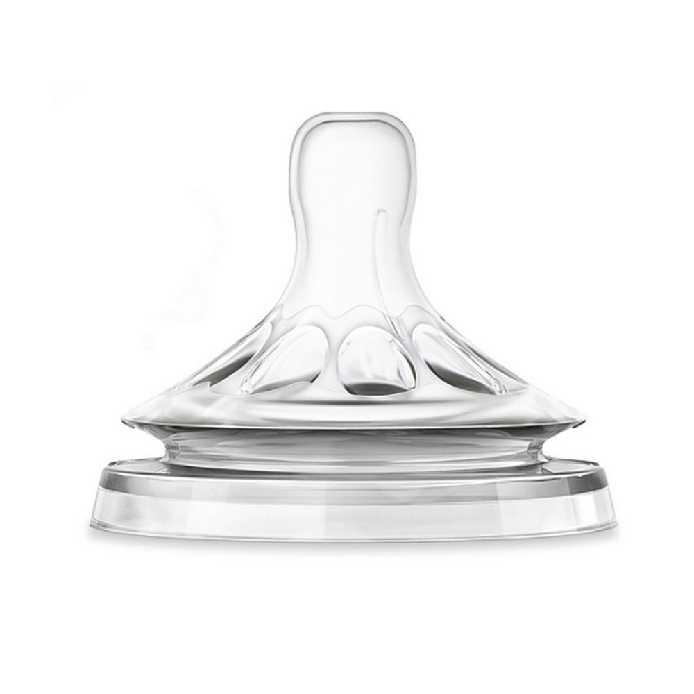 Avent - Tétine Natural débit nouveau né 1 trou - 2 tétines