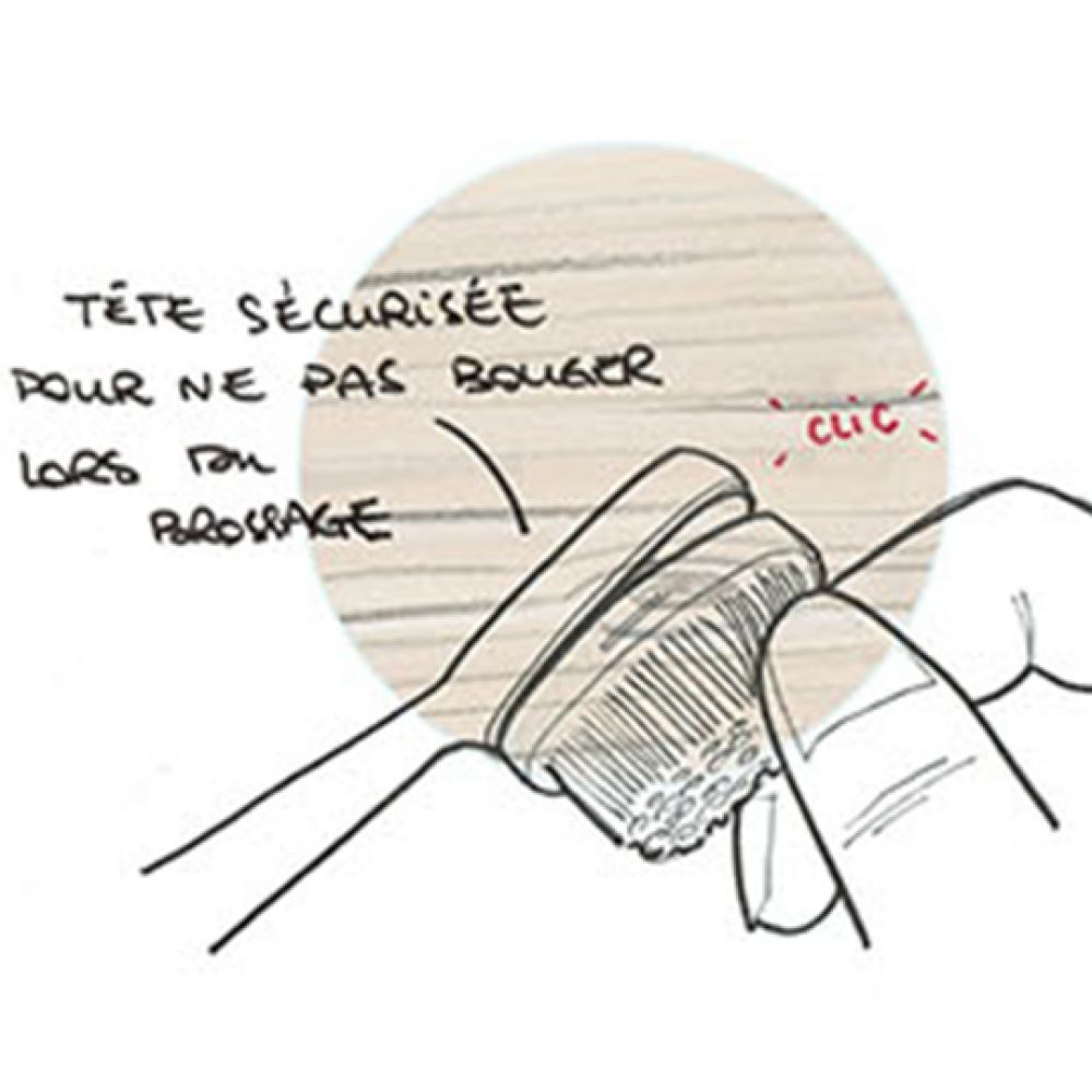 Caliquo - Brosse à dents écologique à tête rechargeable - Médium