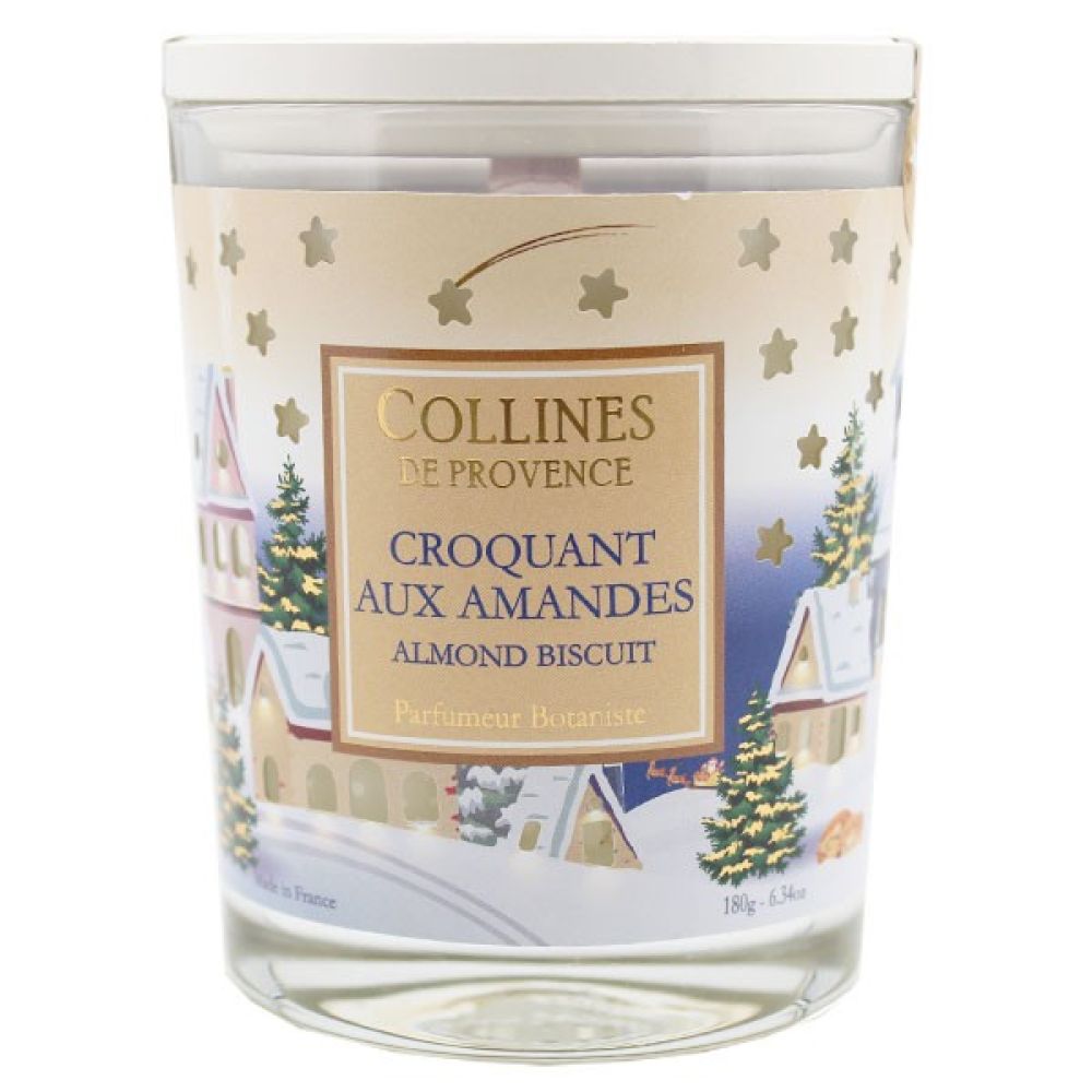 Collines de Provence - Bougie - Croquant aux Amandes - 180g