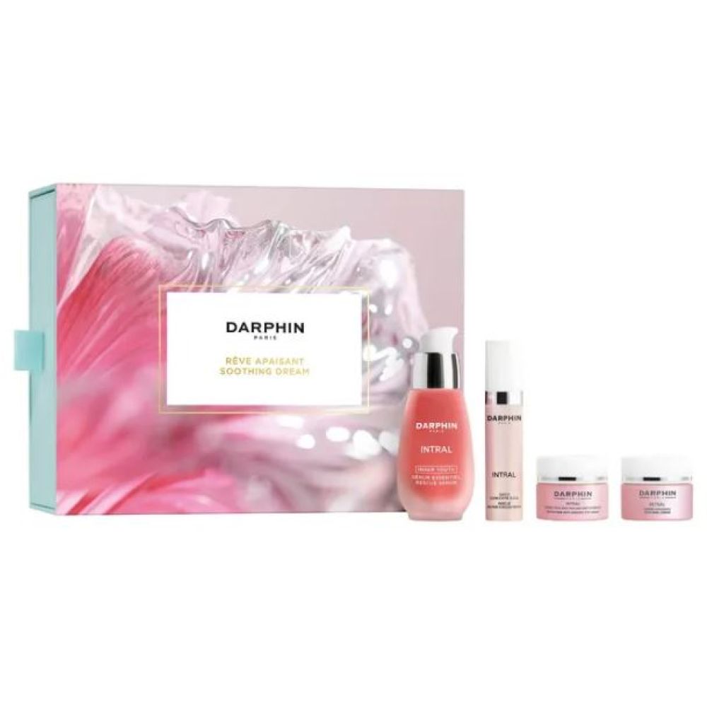 Darphin - Coffret rêve apaisant sérum intral 30 ml + intral rescue 7ml + intral yeux 5ml + intral crème 5ml