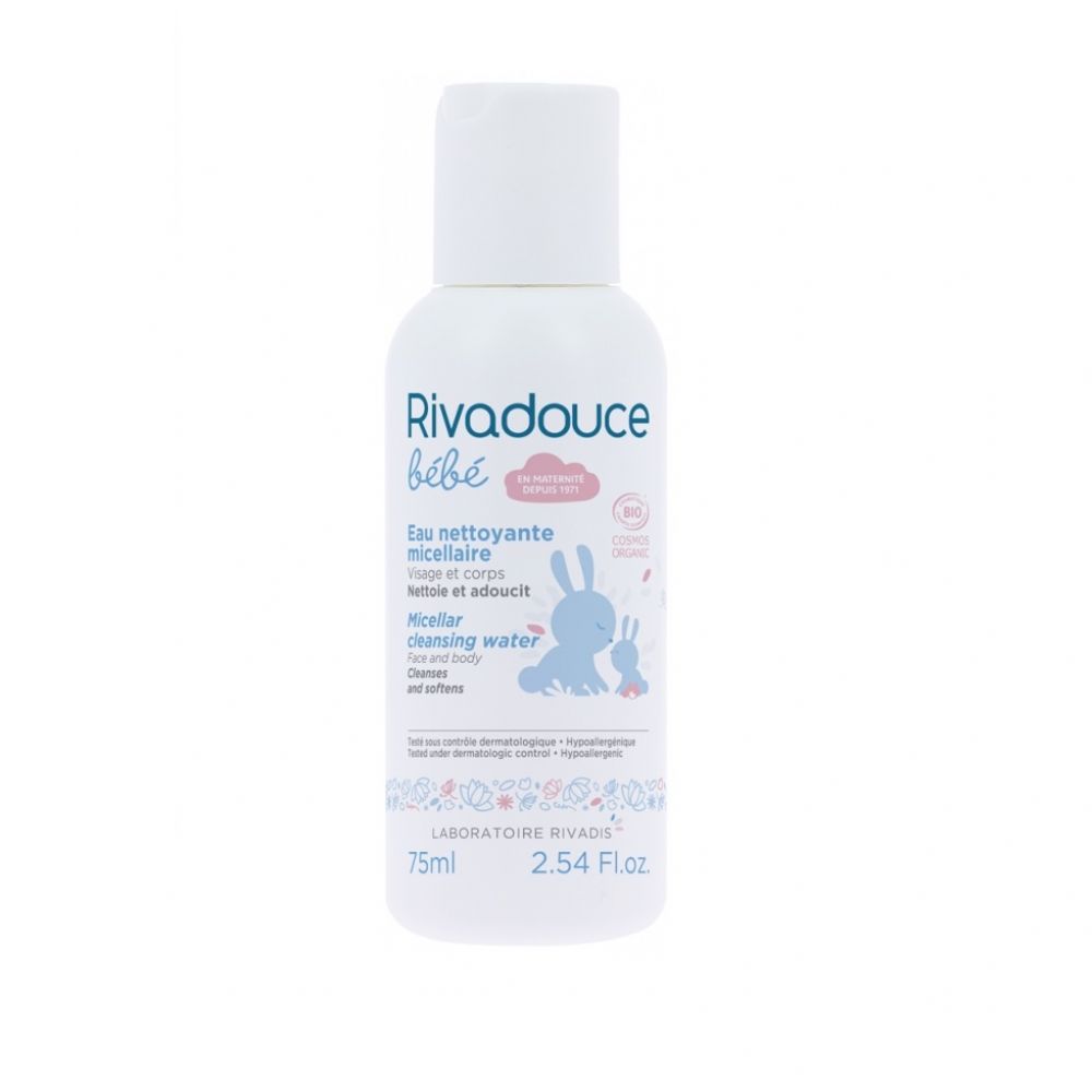 Rivadouce Bébé - Eau nettoyante micellaire - 75 ml