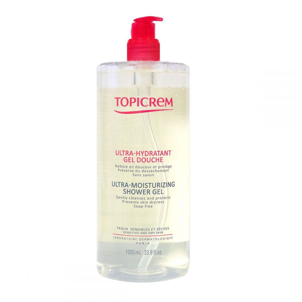 Topicrem - Ultra-hydratant gel douche - 1000 ml