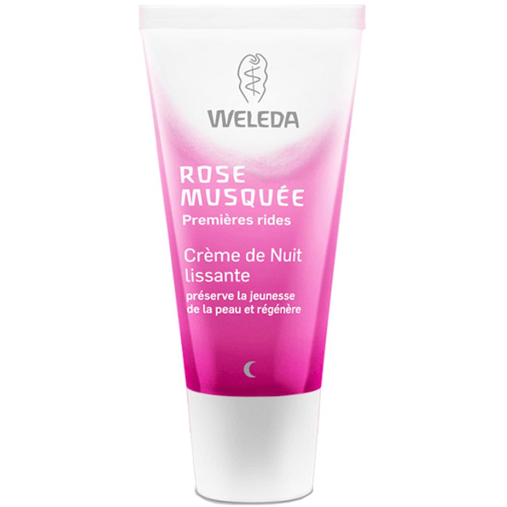 Weleda - Rose musquée Crème de nuit lissante - 30mL