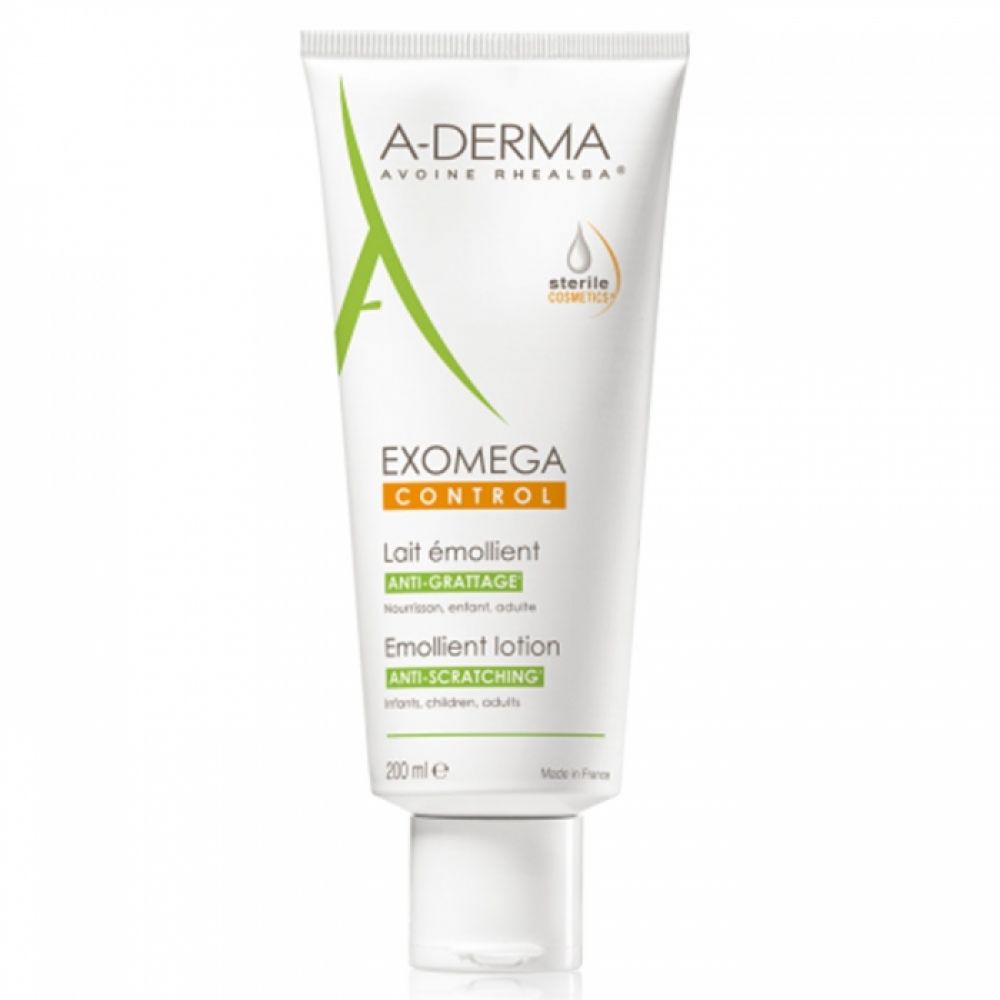 A-Derma - Lait émollient anti-grattage Exomega control